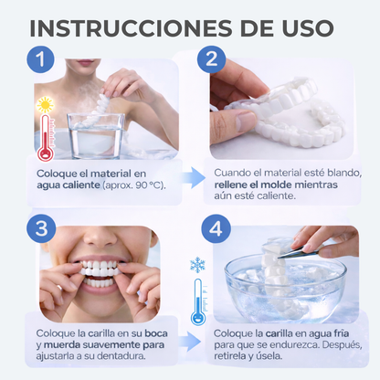 SNAP SMILE® CARILLAS DENTALES REMOVIBLES